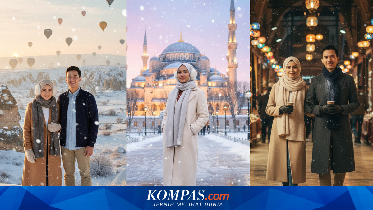 Prompt Gemini AI untuk Edit Foto Winter ala Film Romantis Turki