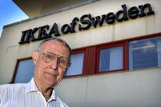 Ingvar Kamprad, Pendiri IKEA Tutup Usia 