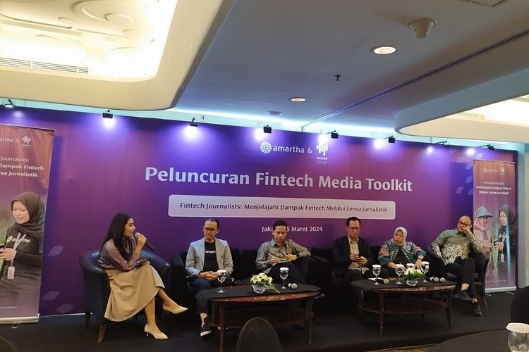 Amartha mengadakan diskusi dan peluncuran Fintech Media Toolkit
