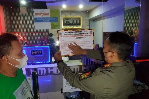 Restoran dan Tempat Karaoke di Jakarta Barat Langgar Aturan PPKM Level 3