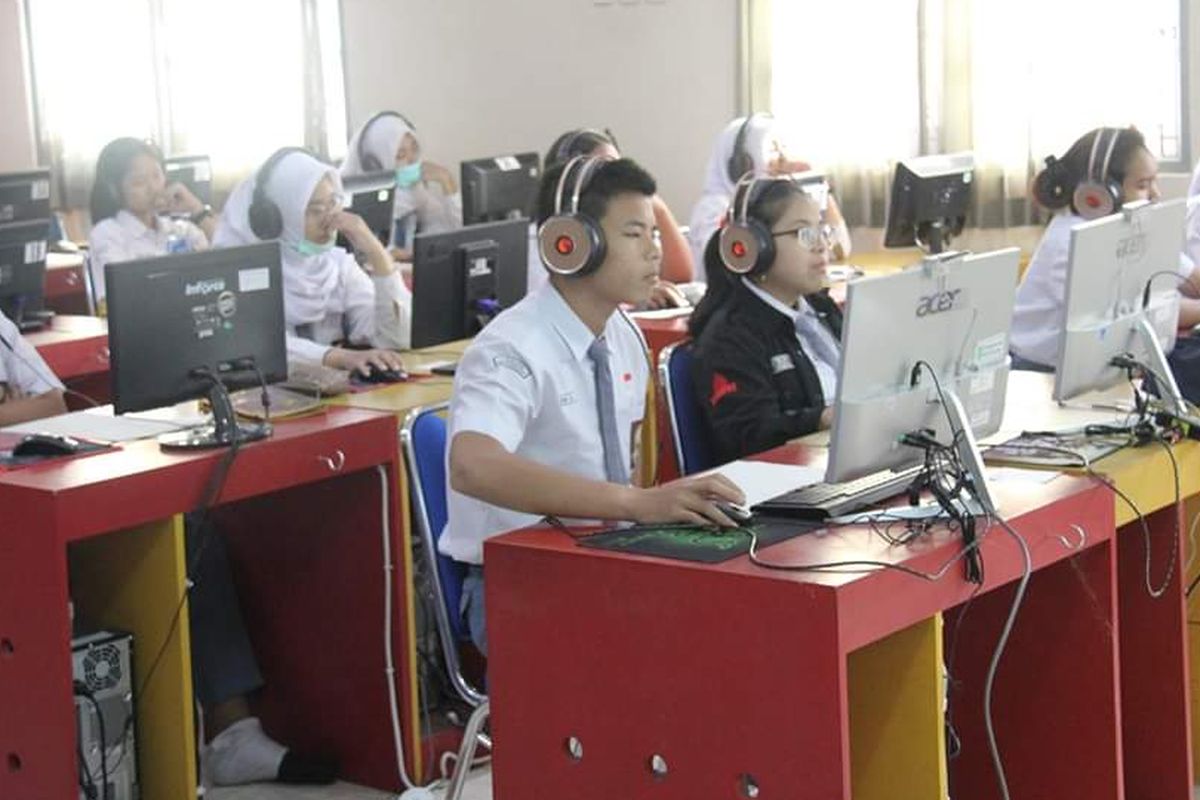 Simulasi UNBK 2019 di SMA Negeri 3 Yogyakarta