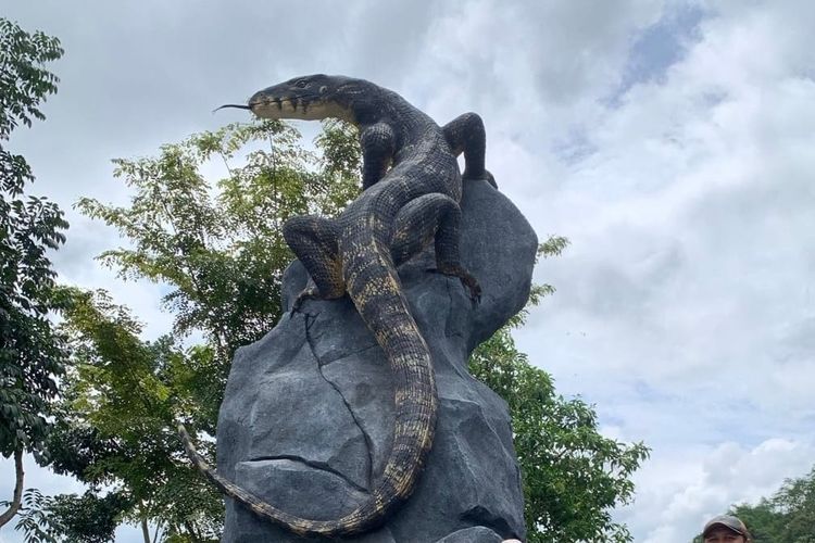 Nilai Seni dan Filosofi di Balik Patung Biawak Wonosobo