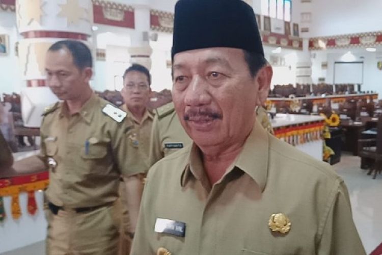 Mantan Wali Kota Bandar Lampung Herman HN saat masih menjabat.