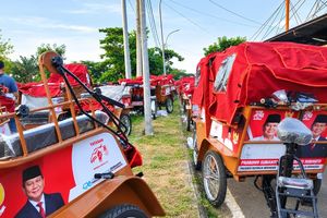 300 Becak Listrik Bantuan Prabowo Tiba di Majalengka, Diprioritaskan untuk Tukang Becak Lansia
