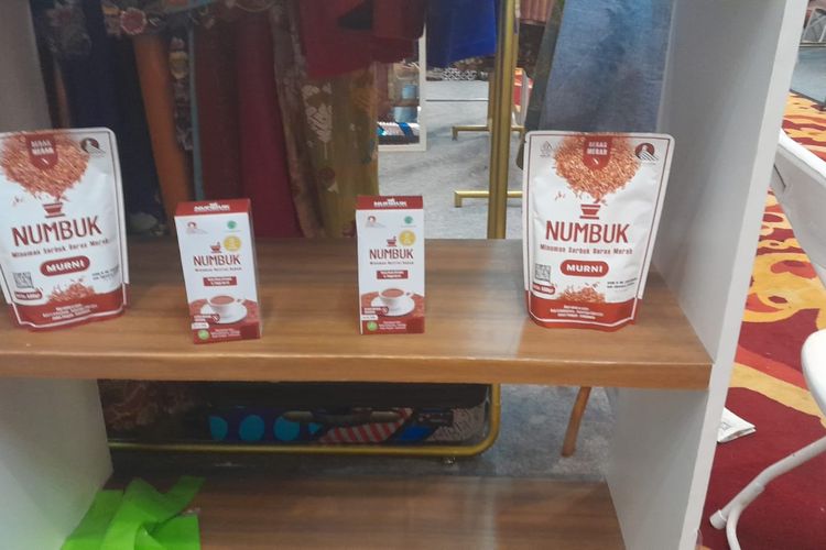 Contoh Produk Numbuk di Pameran Dhawafest 2024