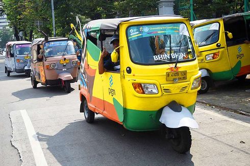 Lebih Manusiawi, Ada Usul Ojek Online Diganti Bajaj dan Bentor