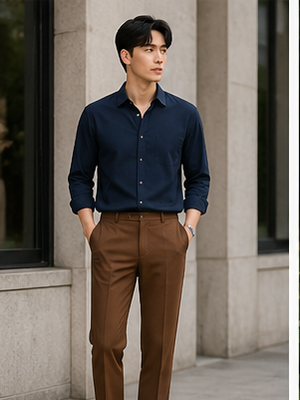 Celana coklat cocok dipadukan dengan warna apa? Simak 10 kombinasi terbaik untuk tampilan stylish di berbagai suasana.