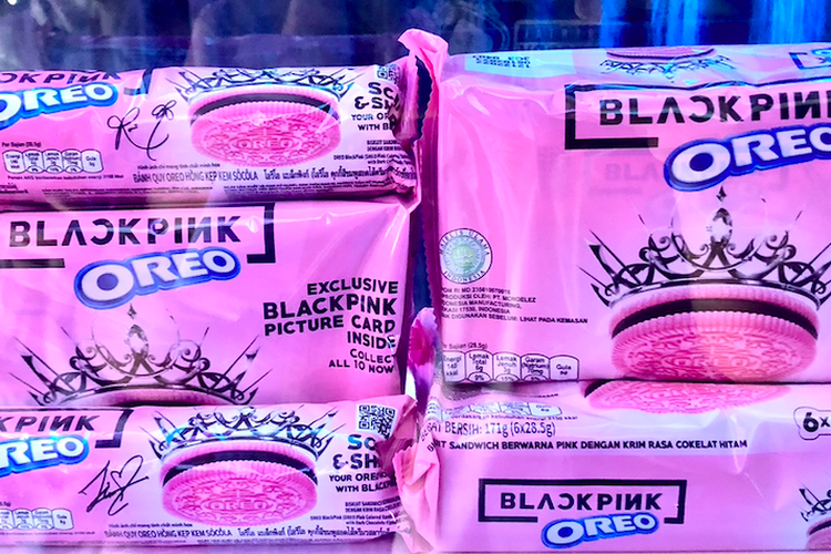 Oreo pink. Oreo BLACKPINK.