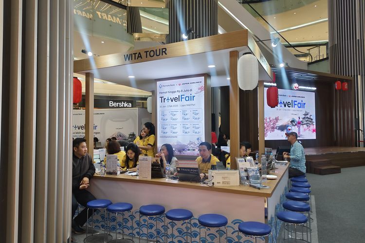 Permata Bank X Japan Airlines Travel Fair 2025 digelar Kamis (30/1/2025) sampai Minggu (2/2/2025) di Lippo Mall Puri, Jakarta Barat. 