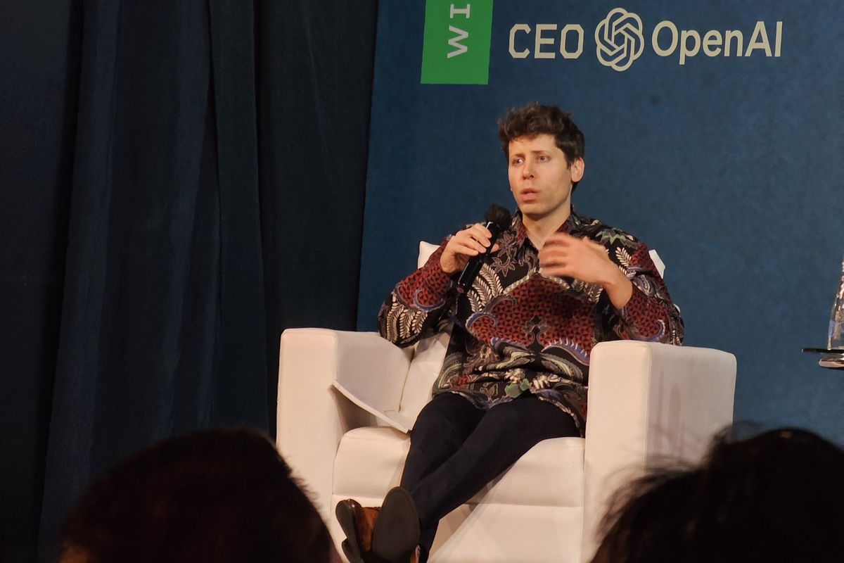 CEO OpenAI sekaligus pencetus ChatGPT, Sam Altman bertandang ke Indonesia, Rabu (14/6/2023).