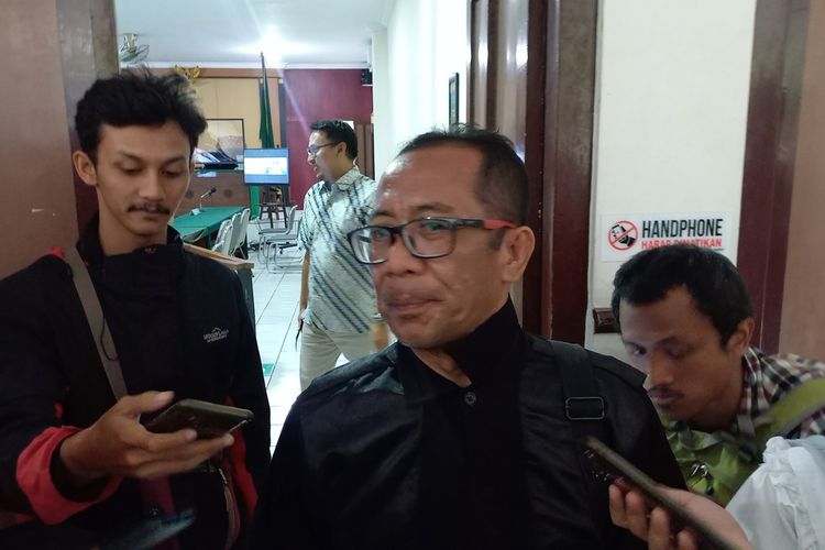 Kuasa Hukum Haryadi, Fahri Hasyim saat ditemui di PN Yogyakarta, Selasa (28/2/2023)