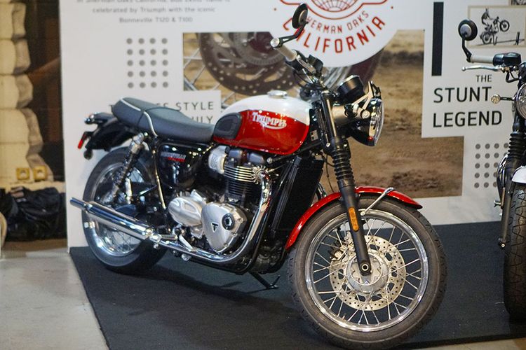 Triumph Bonevilla T100 dan T200 Bud Ekin Edition