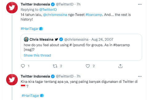 Chris Messina, Penggagas Hashtag alias Tagar di Twitter