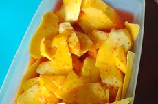 Resep Asinan Mangga Serut Sederhana, Camilan Tahan Lama di Kulkas