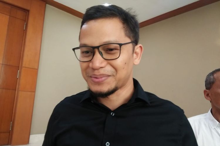 Wakil Ketua Umum PAN Hanafi Rais di Kompleks Parlemen, Senayan, Jakarta, Selasa (22/10/2019).