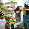 Peduli Sampah, Pemuda Cianjur Ini Sulap Popok Bekas Jadi Pot Warna-warni