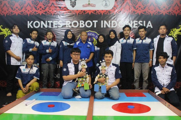 Tim UNY di Kontes Robot Indonesia