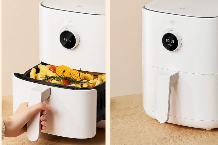 Xiaomi Mi Smart Fryer 3,5L bisa terhubung ke ponsel Android.