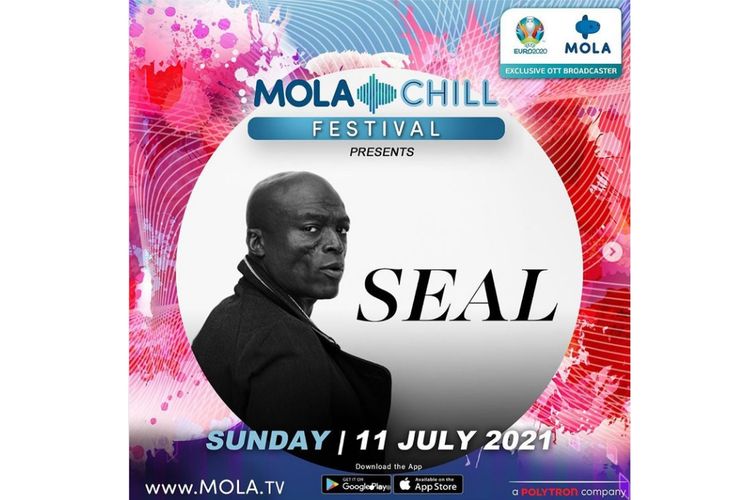 Penyanyi Seal akan memeriahkan Mola Chill Festival pada Minggu, 11 Juli 2021.