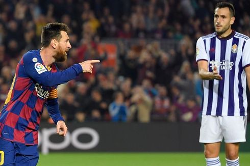 Barcelona Vs Valladolid, Messi Catatkan Rekor 50 Gol Tendangan Bebas