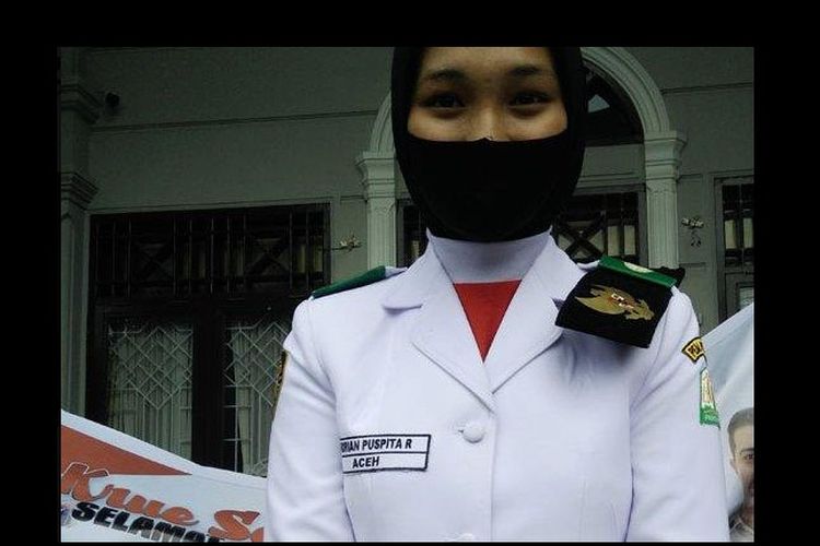 Siswi SMA Negeri 1 Bireuen, Indrian Puspita Rahmadhani (17) , tahun 2020 ini kembali dipanggil ke Istana Negara di Jakarta. 
