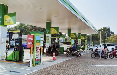 Ilustrasi SPBU BP-AKR