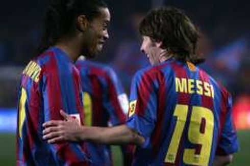 Kalau Ronaldinho Bisa Mengulang Waktu bersama Messi...