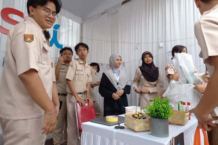 roadshow Asri menyapa digelar di SMA N 3 Yogyakarta, Rabu (30/7/2025)