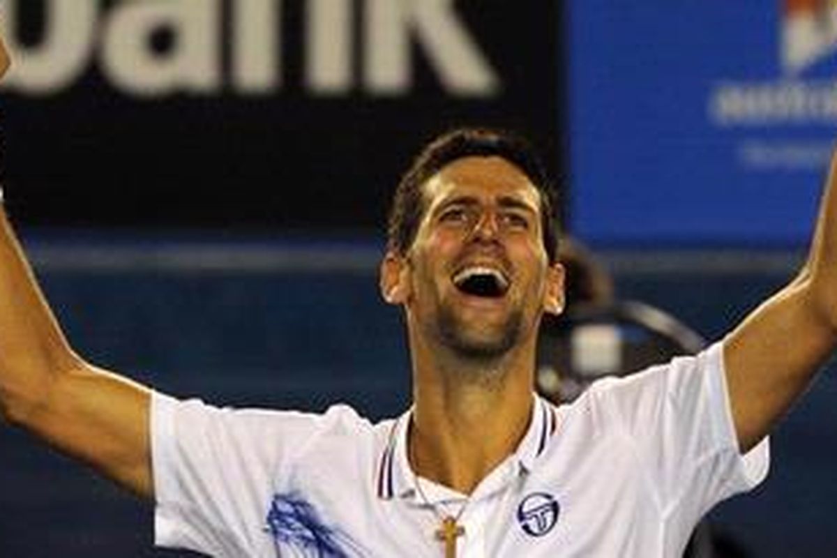 Petenis Serbia, Novak Djokovic.