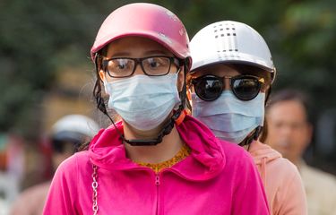 Ilustrasi masker.