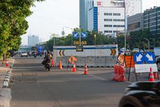 Simpang Gajah Mada Plaza Ditutup Mulai Hari Ini, Imbas Pengerjaan Stasiun MRT Sawah Besar