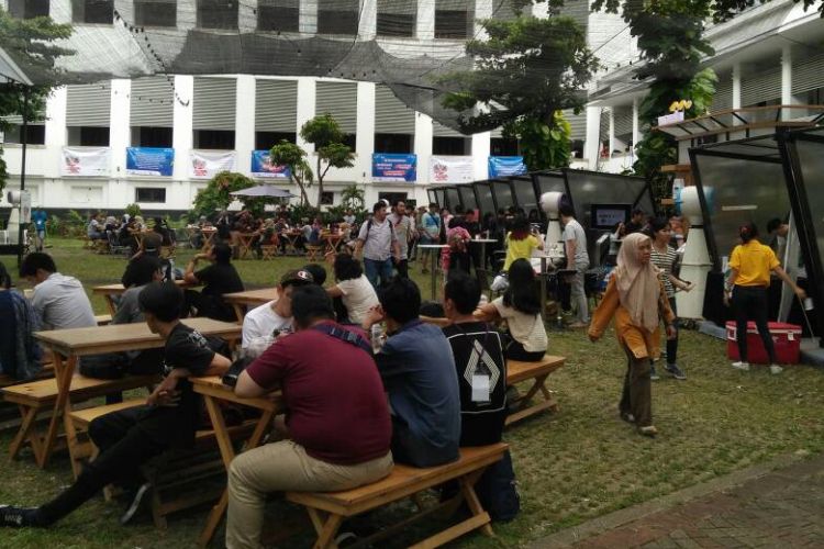 Pesta Kopi Mandiri yang diadakan di Museum Bank Mandiri Jakarta pada akhir pekan ini, 29-30 April 2017.t