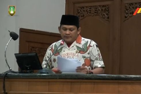 Anggota DPRD Solo Fraksi PKS Pakai Baju Pendukung Gibran Saat Rapat Paripurna