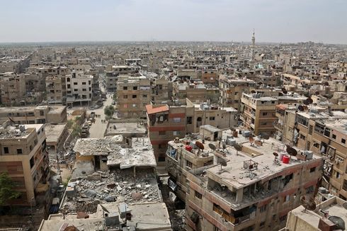 Tembakan dan Ledakan Sambut Tim Keamanan PBB di Kota Douma