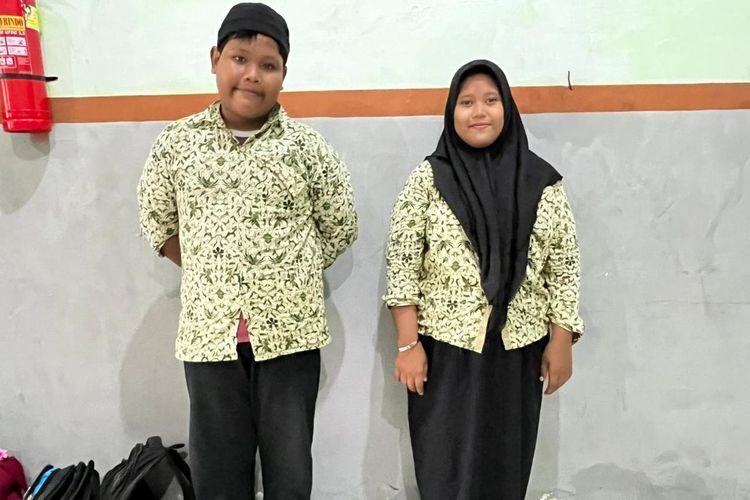 Perjuangan Anjani dan Putra, Siswa SMP Jadi Tulang Punggung Keluarga