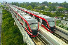 Kereta Ditambah, Waktu Tunggu LRT Jabodebek Jadi 9-37 Menit