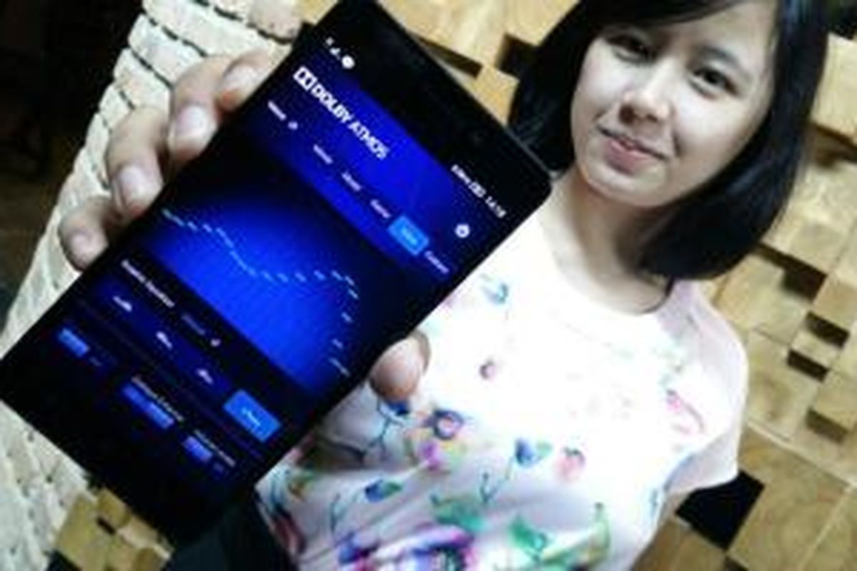 Smartphone Android Lenovo A7000 resmi diluncurkan di Indonesia, Selasa (12/5/2015) di Jakarta.
