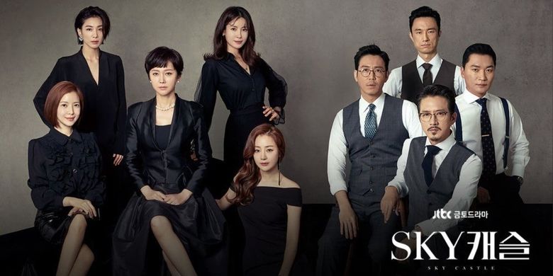 Drama terpopuler Korea Selatan saat ini, SKY Castle. 