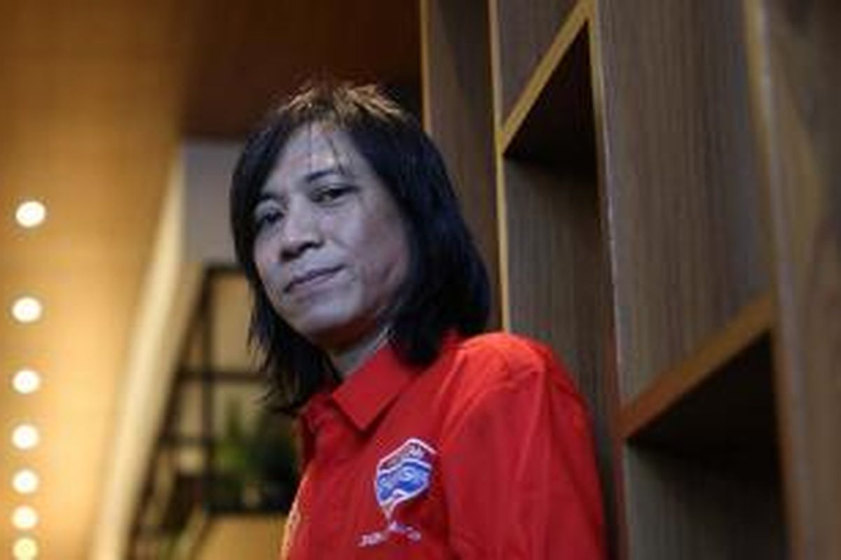 Gitaris Slank sekaligus Steering Committee Piala Jenderal Sudirman, Abdee Negara.