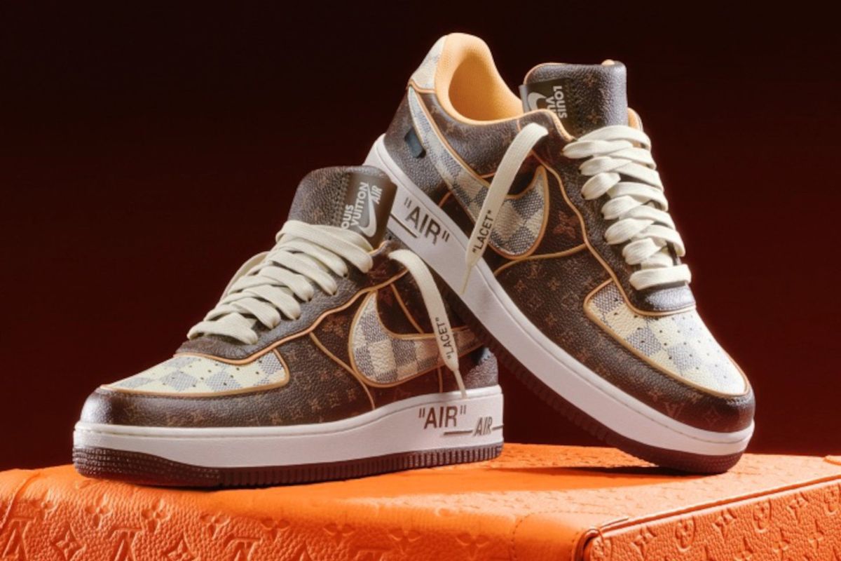 Dilelang, Sneaker Louis Vuitton dengan Tanda Tangan Virgil Abloh