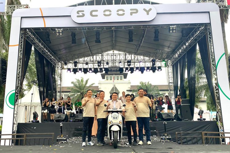 Peluncuran regional New Honda Scoopy untuk wilayah Jawa Barat