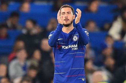 Hazard Raih Penghargaan Pemain Terbaik Versi Fans Liga Inggris 