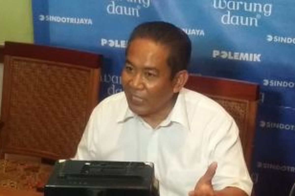 Kepala BNN Komjen Anang Iskandar, saat ditemui seusai menjadi narasumber di Cikini, Jakarta Pusat, Sabtu (16/5/2015).