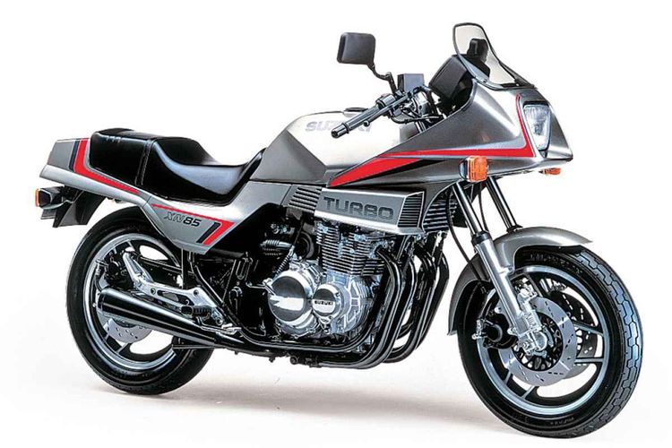 Suzuki XN85, motor jadul yang dibekali turbo pada mesinnya