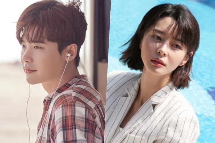 Artis asal Korea Selatan Lee Jong Suk (kiri) dan Kwon Nara (kanan)