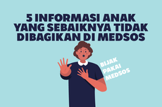 INFOGRAFIK: 5 Informasi tentang Anak yang Sebaiknya Tidak Dibagikan di Medsos