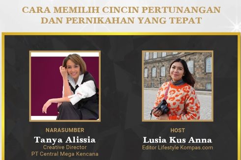 Yuk, Simak Tips Pilih Cincin Pertunangan dan Pernikahan yang Tepat