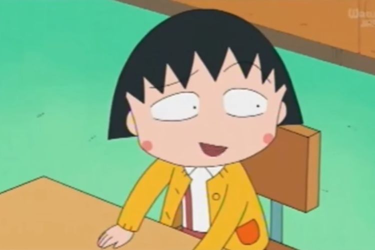 Maruko, karakter manga ciptaan Momoko Sakura yang meninggal dunia pada 15 Agustus 2018.