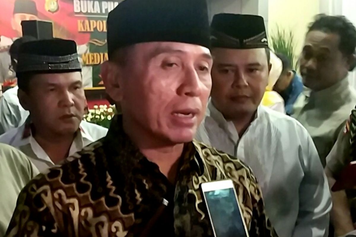 Kapolda Metro Jaya Irjen Mochamad Iriawan di Mapolda Metro Jaya, Rabu (14/6/2017).