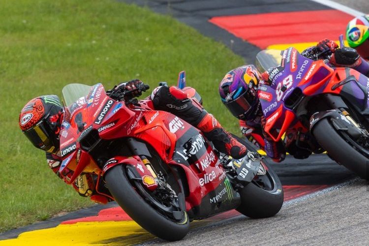 Klasemen MotoGP 2024: Bagnaia Teratas Usai Martin Gagal Finis di GP Jerman